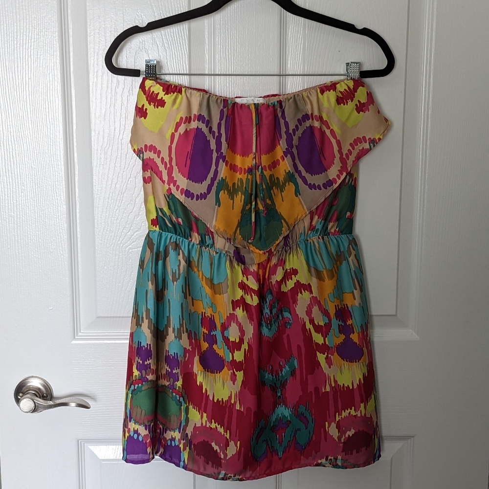 Vibrant boutique dress S